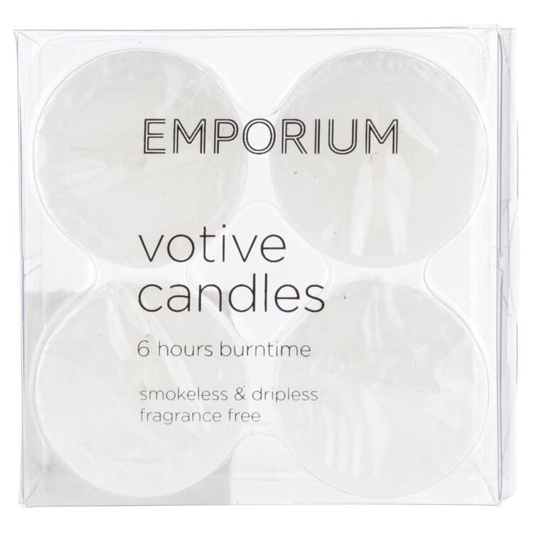Emporium Votive Candles 4 Pack