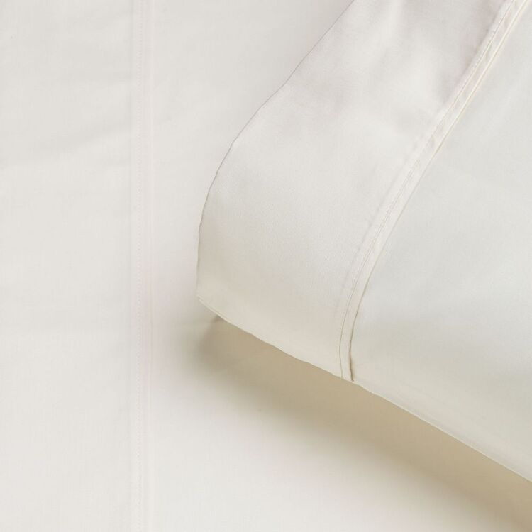 KOO Elite 1000 Thread Count Cotton Flat Sheet Blush