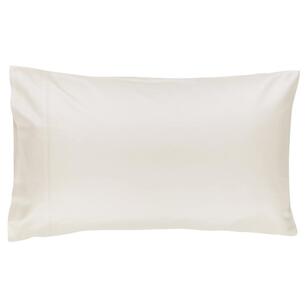 KOO Elite 1000 Thread Count Cotton Standard Pillowcase Oyster Standard