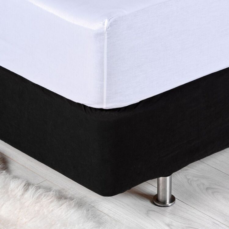 KOO Fitted Bed Base Wrap Black