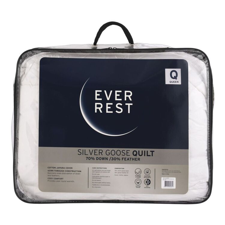 Ever Rest Silver Goose 70% Down 30% Feather Quilt