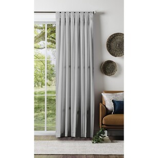 KOO Henry Tab Top Curtain Silver 140 x 223 cm