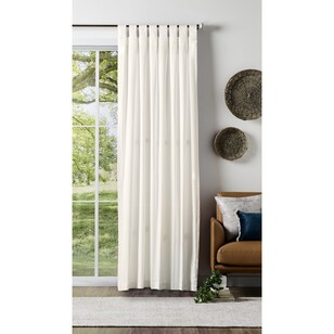 KOO Henry Tab Top Curtain Vanilla 140 x 223 cm