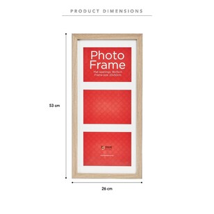 Frame Depot Core 3-In-1 Frame Natural 13 x 18 cm