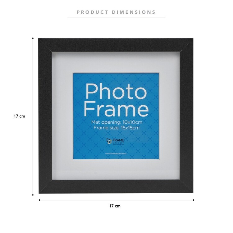 Frame Depot Core 10 x 10 cm Frame Black