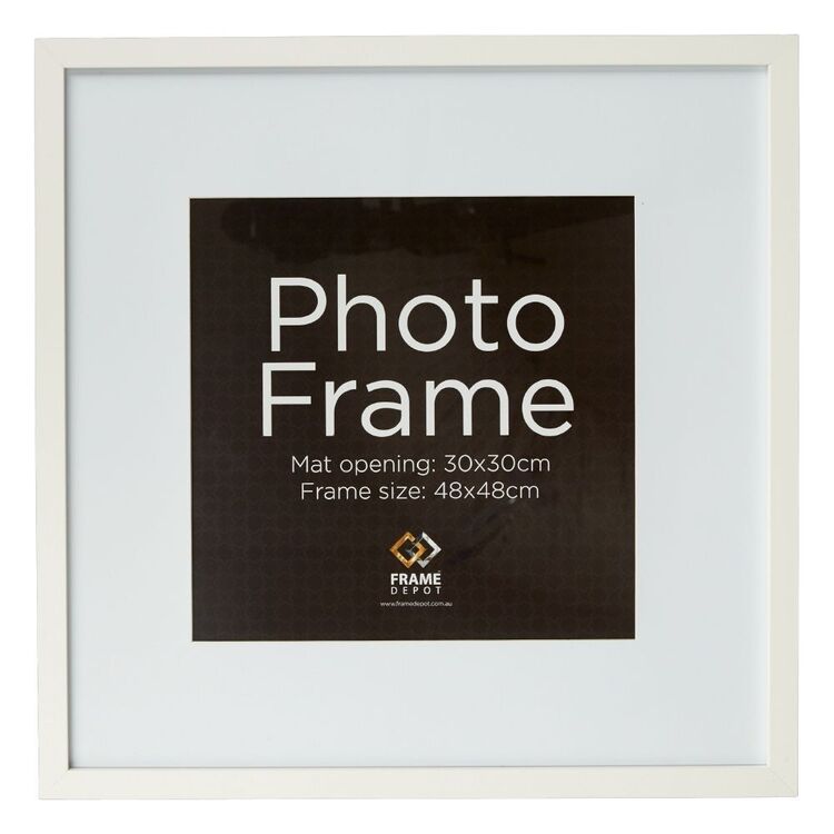 Frame Depot Core 10 x 10 cm Frame White 10 x 10 cm | KOO Home Store