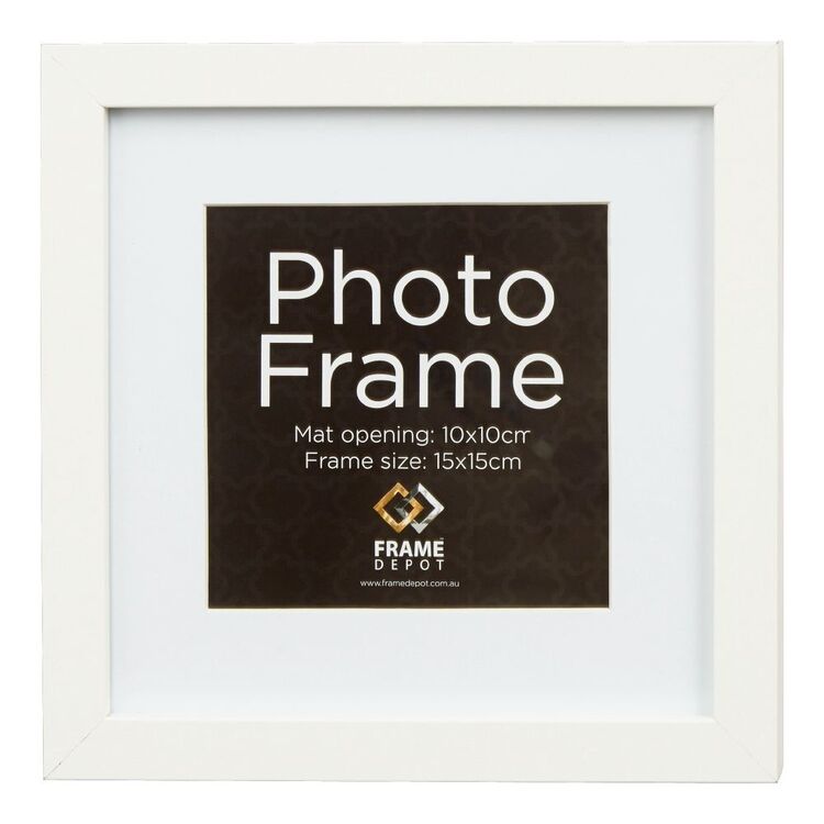 Frame Depot Core 10 x 10 cm Frame White 10 x 10 cm | KOO Home Store