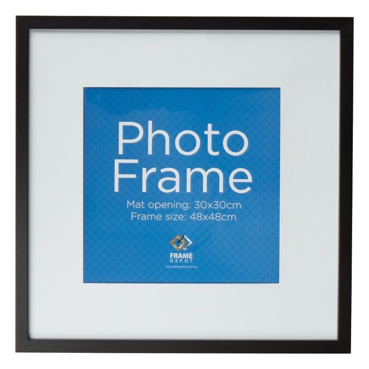 Frame Depot Core 30 x 30 cm Frame Black 30 x 30 cm