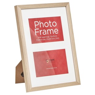 Frame Depot Core 2-In-1 Frame Natural 10 x 15 cm