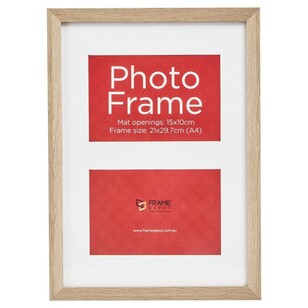 Frame Depot Core 2-In-1 Frame Natural 10 x 15 cm