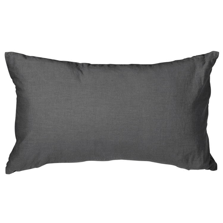 KOO Loft Linen Cushion Charcoal 30 x 50 cm