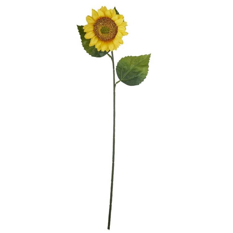 Sunflower Stem Yellow 65 cm