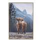 Cooper & Co Highland Cow Framed Art Multicoloured 60 x 90 cm
