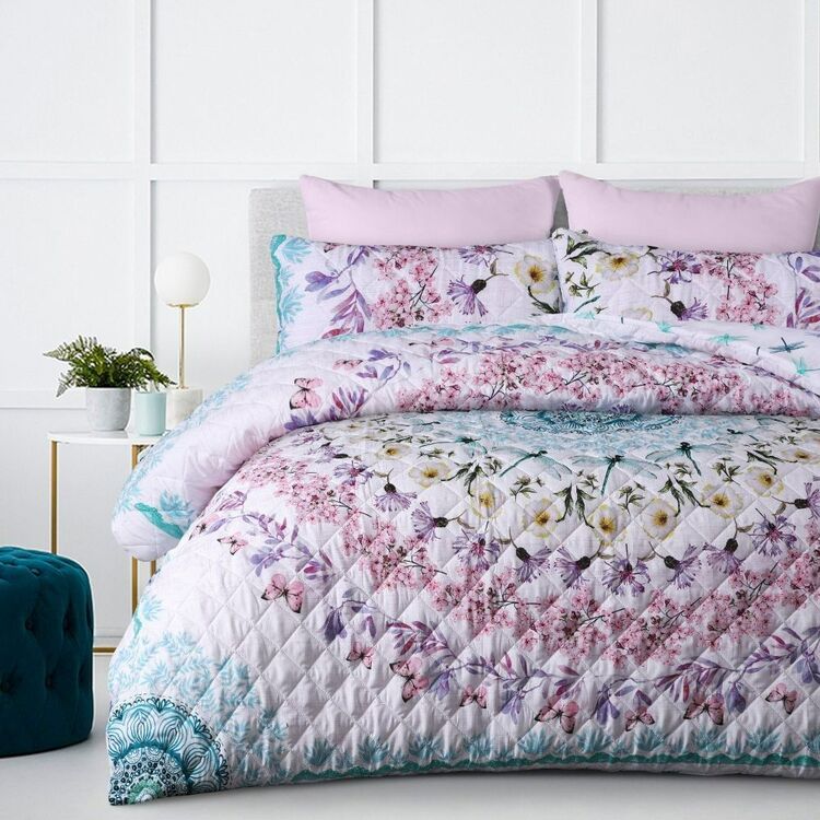 KOO Meadow Quilted Quilt Cover Set