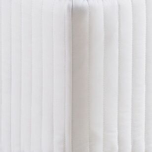 KOO Quilted Valance White