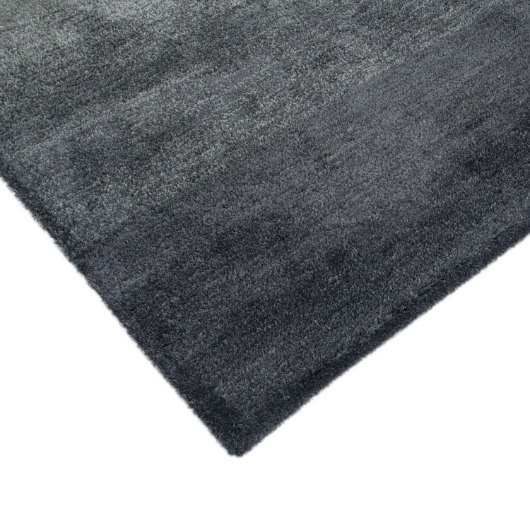 KOO Ombre Shaggy Floor Rug Charcoal 120 x 180 cm