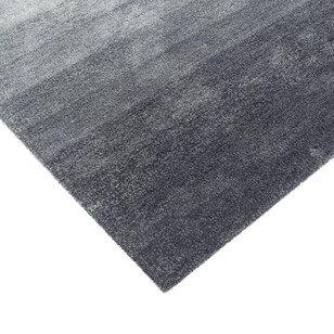 KOO Ombre Shaggy Floor Rug Grey 120 x 180 cm