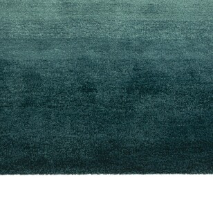 KOO Ombre Shaggy Floor Rug Teal 120 x 180 cm