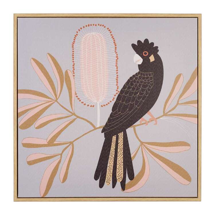 KOO Jocelyn Proust Black Cockatoo Framed Art
