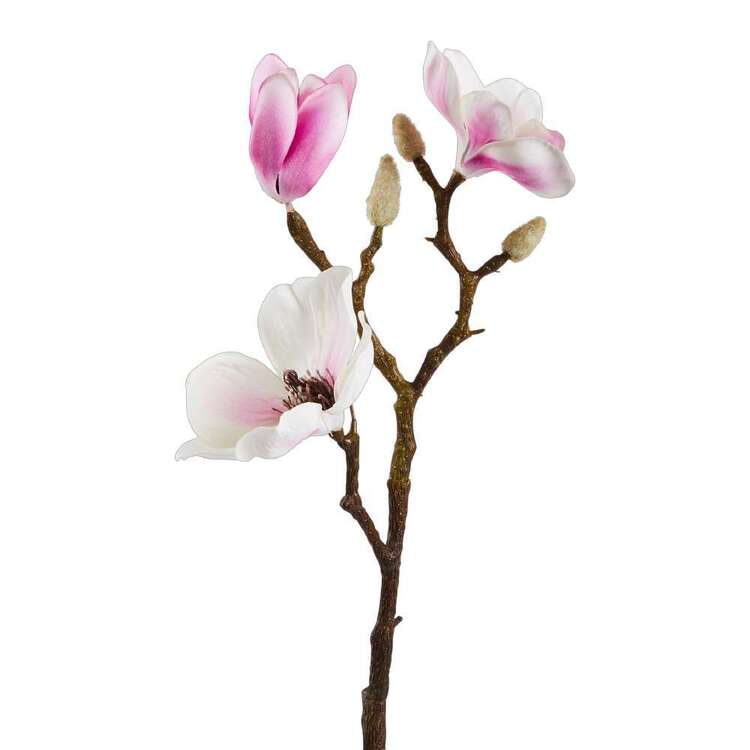 52 cm Water Magnolia Stem #2 Cream Orchid 52 cm