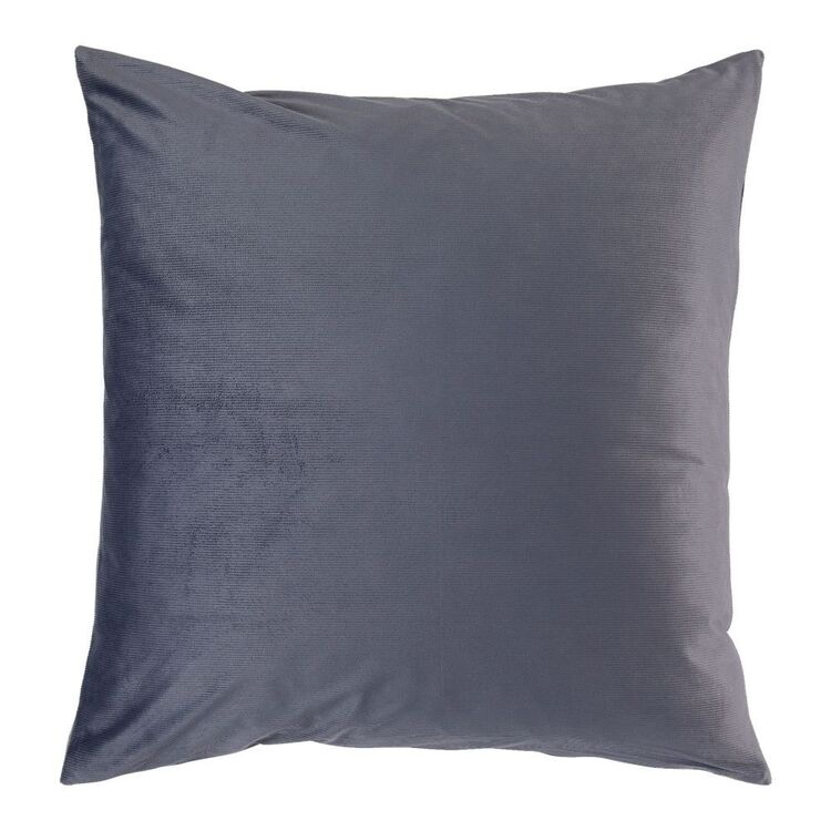 KOO Cord Velvet European Pillowcase Grey