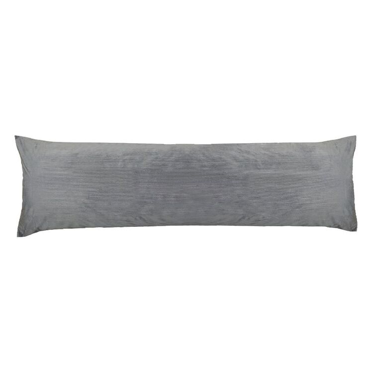 KOO Cord Velvet Body Pillowcase Grey