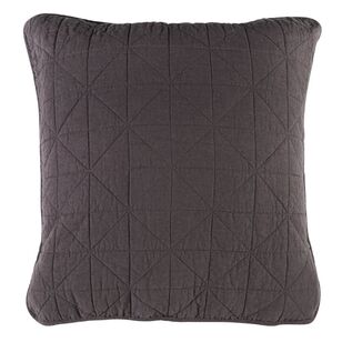 KOO Loft Linen Coverlet European Pillowcase Charcoal European
