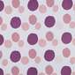 KOO Kids Chloe Dots Printed Blockout Concealed Tab Curtains Pink 90 x 223 cm