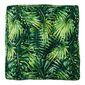 KOO Tropics Outdoor Floor Cushion Black 50 x 50 x 12 cm