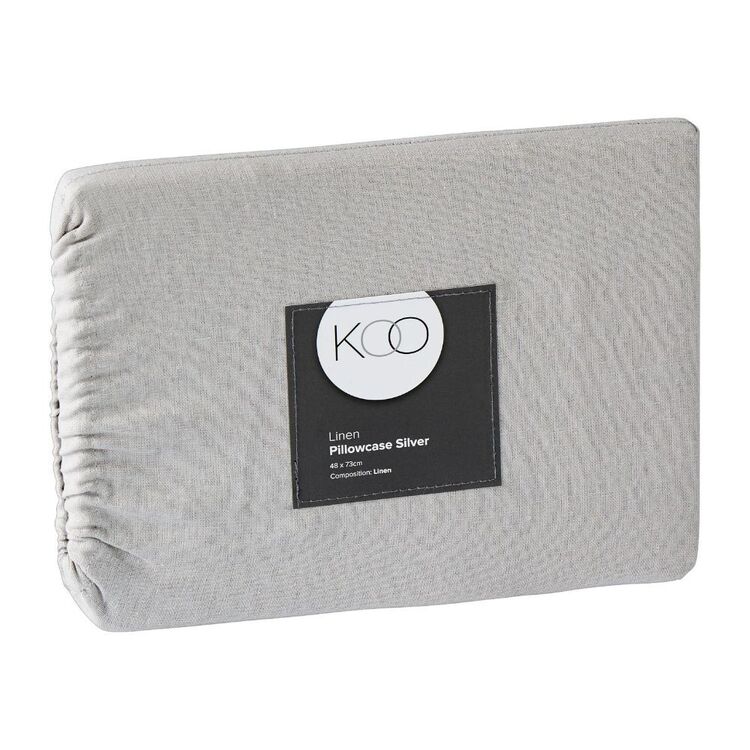 KOO Washed Linen Standard Pillowcase