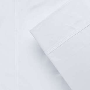 KOO 500 Thread Count Egyptian Cotton Sheet Set White Mega Queen
