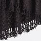 KOO Gable Chenille Textured Throw Black 130 x 150 cm