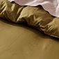 KOO 300 Thread Count Washed Cotton Quilt Cover Set Burnt Olive