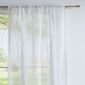 KOO Rattan Sheer Rod Pocket Curtains  Natural 140 x 213 cm
