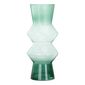 KOO Geometric Glass Vase Green 10 x 30 cm