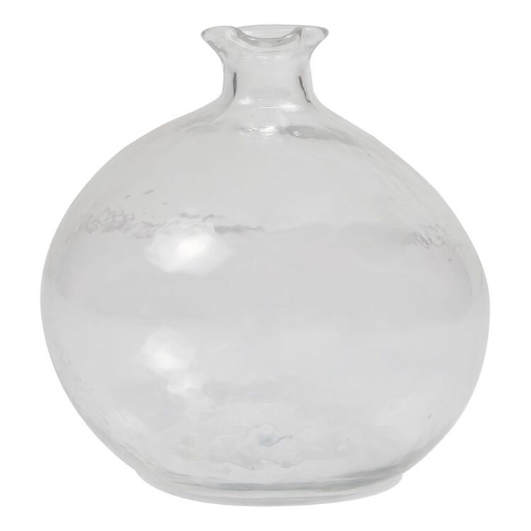 KOO Round Glass Vase Clear 20 x 21 cm