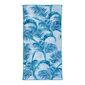 KOO Sand Free Blue Fern Beach Towel Multicoloured 75 x 150 cm
