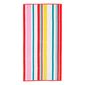KOO Jacquard Stripe Beach Towel #1 Multicoloured 80 x 160 cm
