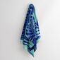 KOO Blue Fern Jacquard Beach Towel Blue 80 x 160 cm