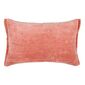 KOO Monsoon Velvet Embroidered Cushion Pink 40 x 60 cm