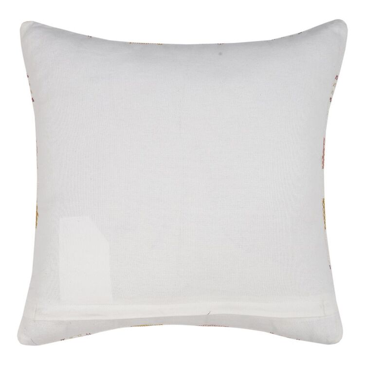KOO Langa Warm Check Cushion Orange 50 x 50 cm