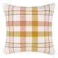KOO Langa Warm Check Cushion Orange 50 x 50 cm