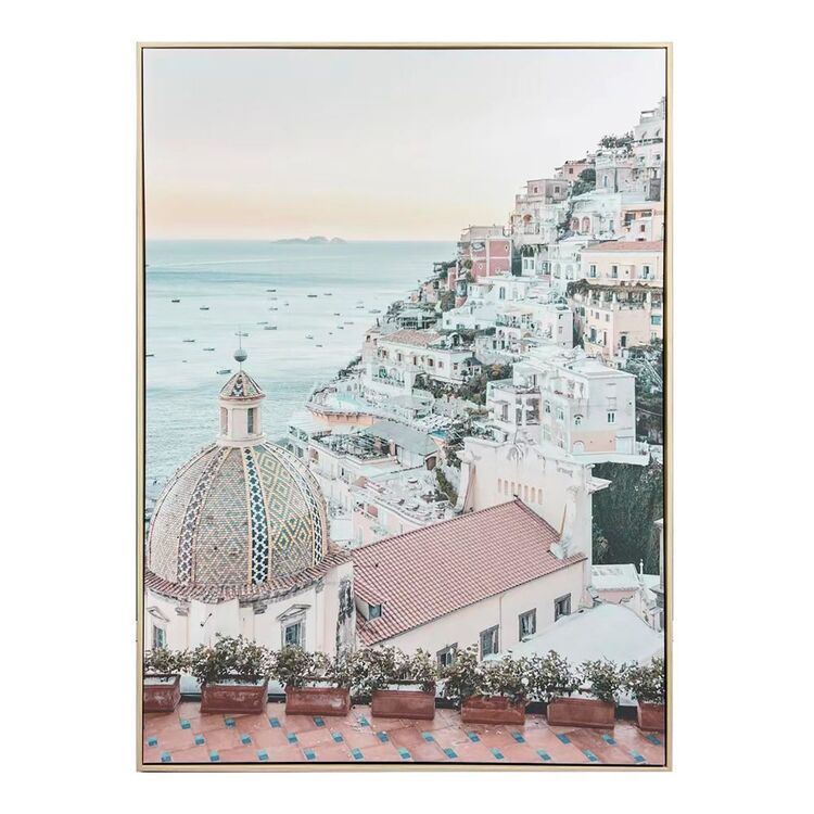 KOO Amalfi Coast Framed Art I Multicoloured 60 x 80 cm