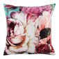 KOO Summer Rose Velvet European Pillowcase Teal & Multicoloured European