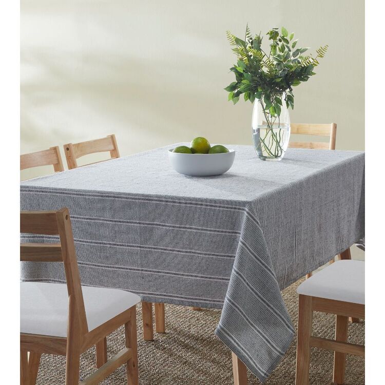 KOO Philly Tablecloth Black & White 150 x 230 cm