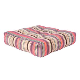 KOO Ana Floor Cushion Multicoloured 50 x 50 x 12 cm