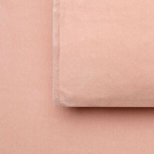 KOO Cosy Fleece Sheet Set Pink