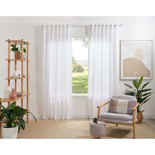 KOO Loft Sheer Curtains White 140 x 250 cm
