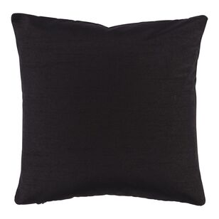 KOO Soho Plain Dyed Cushion Cover Black 35 x 35 cm