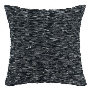 KOO Levi Woven Cushion Black 45 x 45 cm